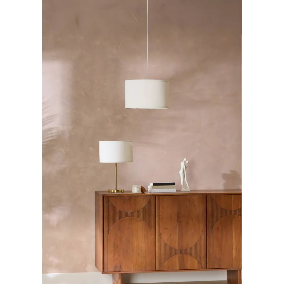 Atmosphera Suspensions Naturelles*Abat-jour "Beline" Noir