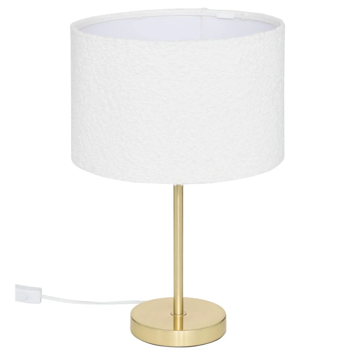 Atmosphera Suspensions Naturelles*Abat-jour "Beline" Blanc2