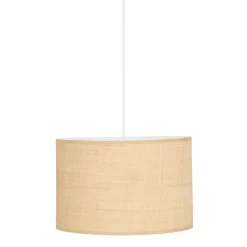 Atmosphera Suspensions Naturelles*Abat-jour "Beline" Blanc