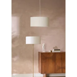 Atmosphera Suspensions Naturelles*Abat-jour "Beline" Blanc