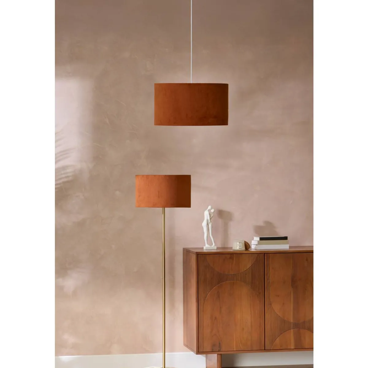 Atmosphera Suspensions Naturelles*Abat-jour "Beline" Beige