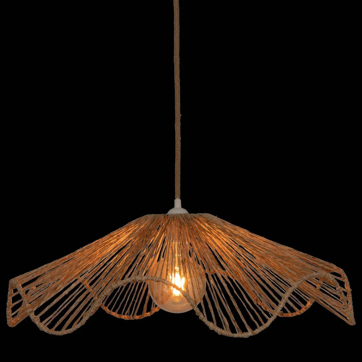 Atmosphera Suspensions Naturelles*Abat-jour "Gino" Beige