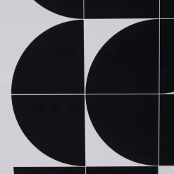 Atmosphera Toiles, Tableaux*Affiche encadrée "Adem" noir/blanc