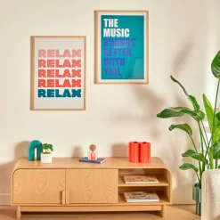 Atmosphera Toiles, Tableaux*Affiche encadrée "Darius" Multicolore