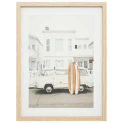 Atmosphera Toiles, Tableaux*Affiche encadrée surf "Vivien" Vert
