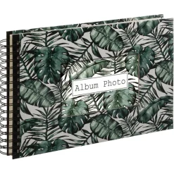 Atmosphera Albums, Portes-Photos*Album à spirales "Emilia" vert