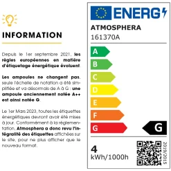 Atmosphera Ampoules Décoratives Led*Ampoule LED "Globe" Multicolore