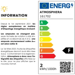 Atmosphera Ampoules Led*Ampoule LED "Larme" Arc-en-ciel