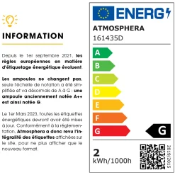 Atmosphera Ampoules Décoratives Led*Ampoule LED  "Yes" Transparent