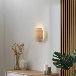 Atmosphera Appliques Murales*Applique murale "Nahel" Beige