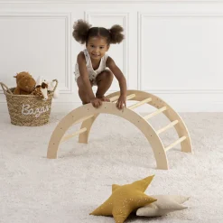 Atmosphera Peluches, Jouets|Sélection Montessori*Arche d'escalade enfant Beige