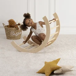 Atmosphera Peluches, Jouets|Sélection Montessori*Arche d'escalade enfant Beige
