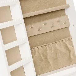 Atmosphera Boîtes À Bijoux, Porte-Bijoux*Armoire à bijoux "Cherie" Blanc