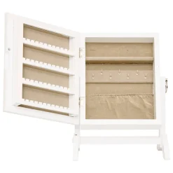 Atmosphera Boîtes À Bijoux, Porte-Bijoux*Armoire à bijoux "Cherie" Blanc