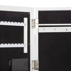 Atmosphera Boîtes À Bijoux, Porte-Bijoux*Armoire à bijoux LED, bois Noir