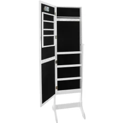 Atmosphera Boîtes À Bijoux, Porte-Bijoux|Voir Tout *Armoire à bijoux LED, verre Beige