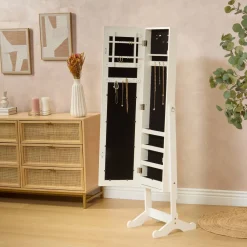 Atmosphera Boîtes À Bijoux, Porte-Bijoux|Voir Tout *Armoire à bijoux, verre Blanc