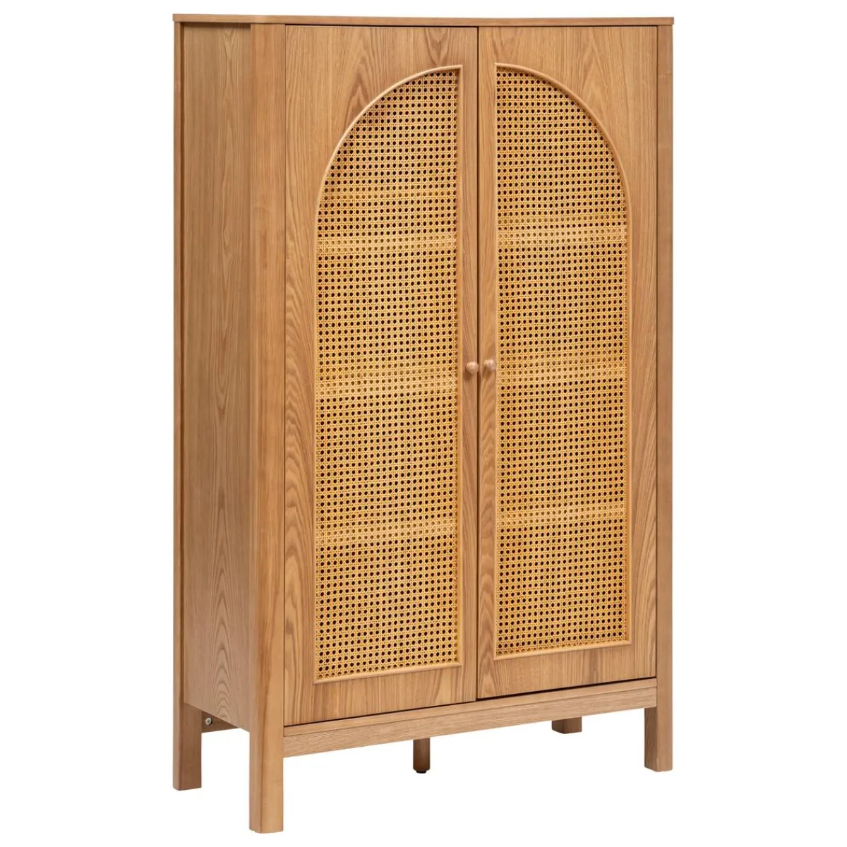 Atmosphera Voir Tout |Bibliothèques, Vitrines*Armoire 2 portes "Tiria" Ivoire