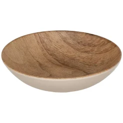 Atmosphera Assiettes Creuses*Assiette creuse "Bois Mood" Noir