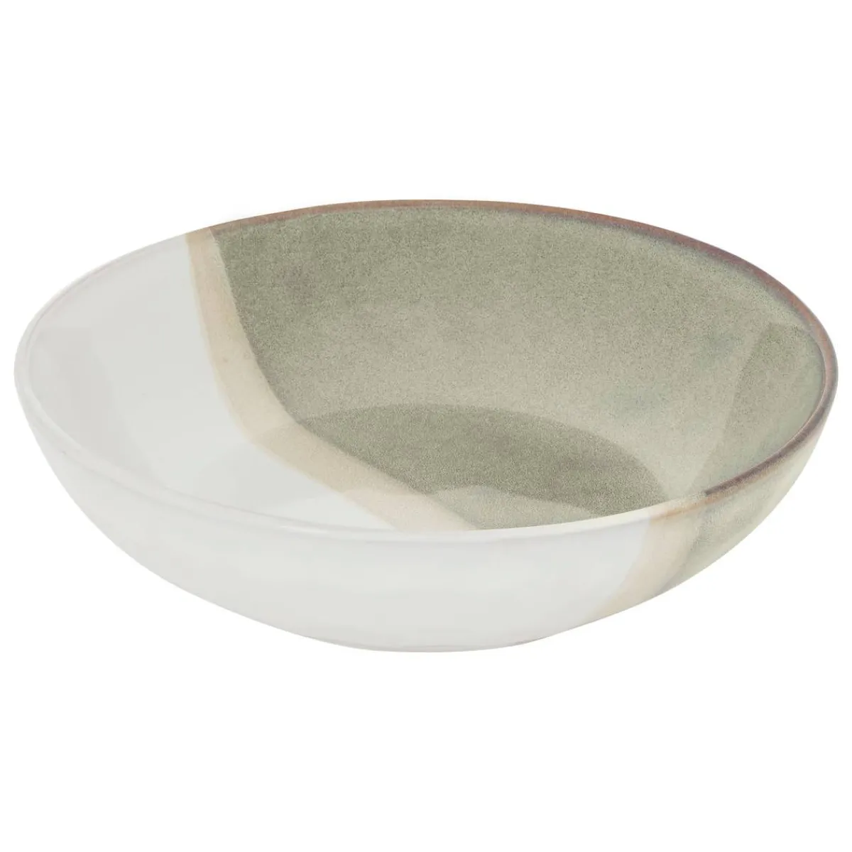 Atmosphera Assiettes Creuses*Assiette creuse "Sahara" Blanc