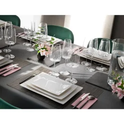 Atmosphera Plats De Service, Présentoirs*Assiette de présentation "Ardoise" Marron