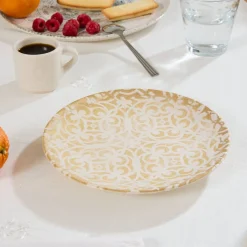 Atmosphera Assiettes À Dessert*Assiette à dessert  "Anna" NoiretBlanc