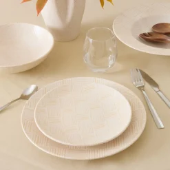 Atmosphera Assiettes À Dessert*Assiette à dessert  "Laetitia" Beige