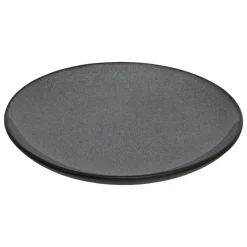 Atmosphera Assiettes Plates*Assiette plate "Diane" Gris