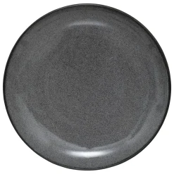 Atmosphera Assiettes Plates*Assiette plate "Diane" Gris