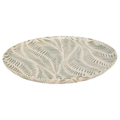 Atmosphera Assiettes Plates*Assiette plate  "Gina" Blanc