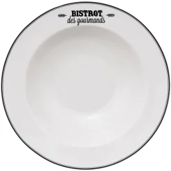 Atmosphera Assiettes Creuses*Assiette à pâtes "Bistrot" Jaune