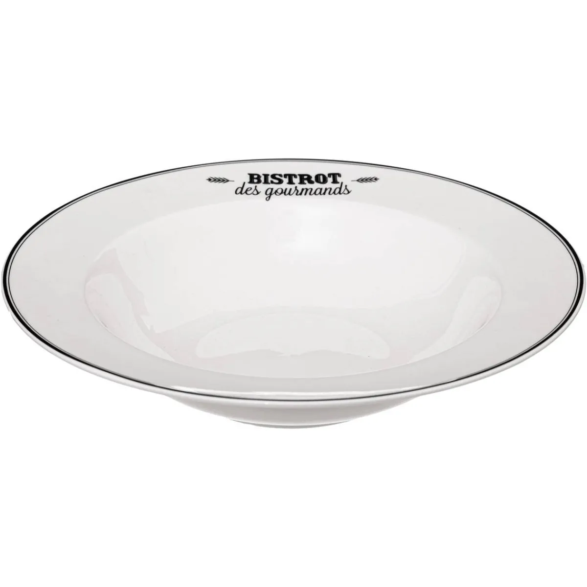 Atmosphera Assiettes Creuses*Assiette à pâtes "Bistrot" Jaune