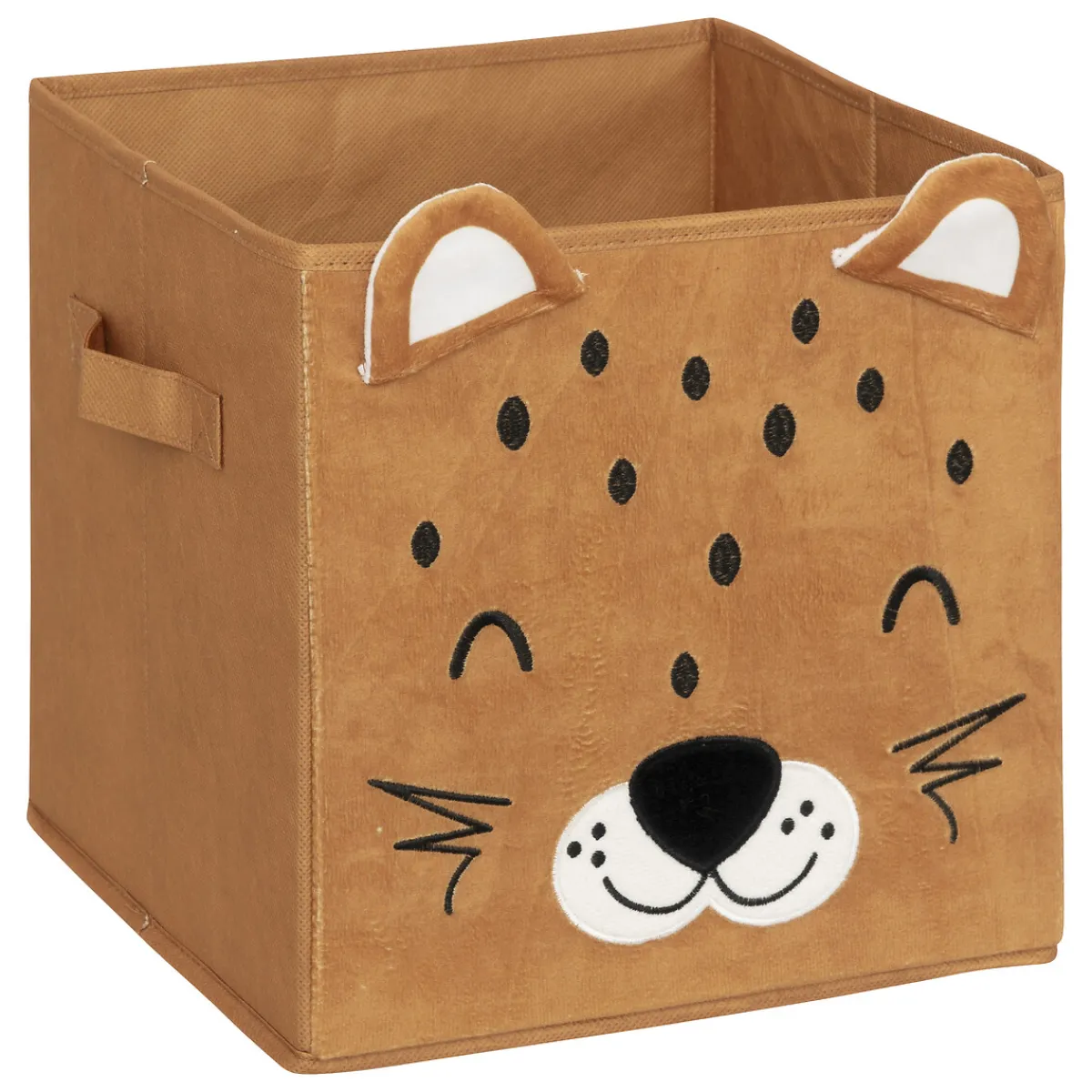 Atmosphera Paniers De Rangements*Bac de rangement Lion "Joey" Marron