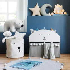Atmosphera Paniers De Rangements*Bac à jouet Blanc