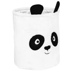 Atmosphera Coffres À Jouets*Bac à jouets Panda "Andy" NoiretBlanc