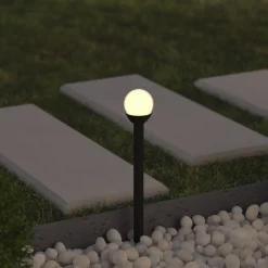 Atmosphera Eclairage D'Extérieur|Lampes Solaires*Balise solaire à planter "Carry" Bleucanard