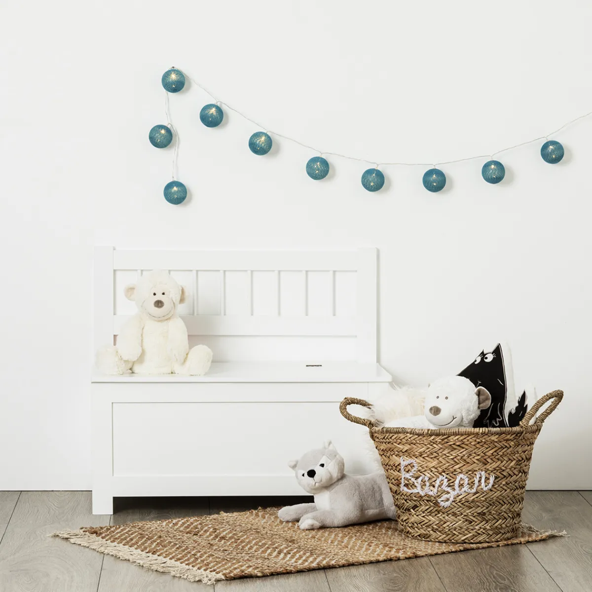 Atmosphera Coffres À Jouets*Banc coffre enfant Blanc