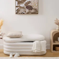 Atmosphera Bancs|Bancs*Banc coffre "Giulia" Noir