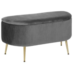 Atmosphera Bancs|Bancs*Banc coffre velours