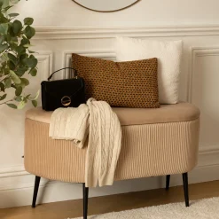 Atmosphera Bancs|Bancs*Banc coffre velours