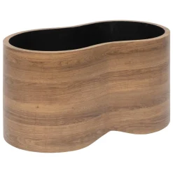 Atmosphera Malles|Voir Tout *2 bancs coffres "Loe" Marroncaramel