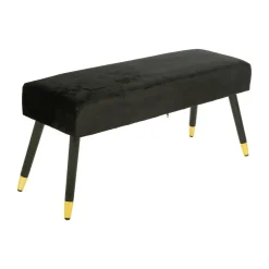 Atmosphera Bancs|Bancs*Banc velours "Salome" Bois