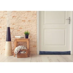 Atmosphera Objets À Poser*Bas de porte "Arum" Argent