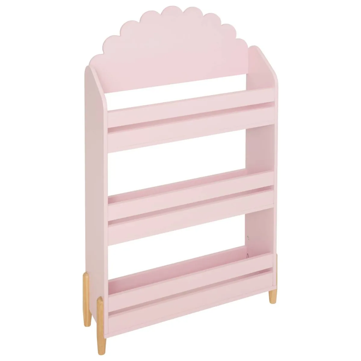 Atmosphera Bibliothèques, Étagères*Bibliothèque enfant "Douceur" Rose