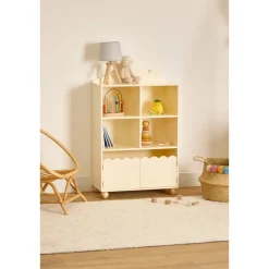 Atmosphera Bibliothèques, Étagères*Bibliothèque enfant 2 portes 2 niveaux 