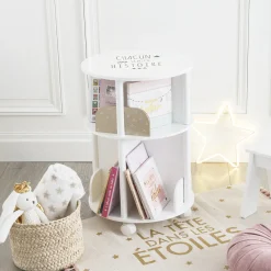 Atmosphera Bibliothèques, Étagères*Bibliothèque enfant ronde Blanc