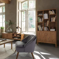 Atmosphera Voir Tout |Bibliothèques, Vitrines*Bibliothèque "Sabor" Beige