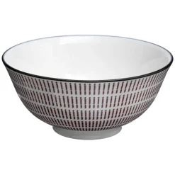 Atmosphera Assiettes Creuses*Bol  "Lunis" Noir