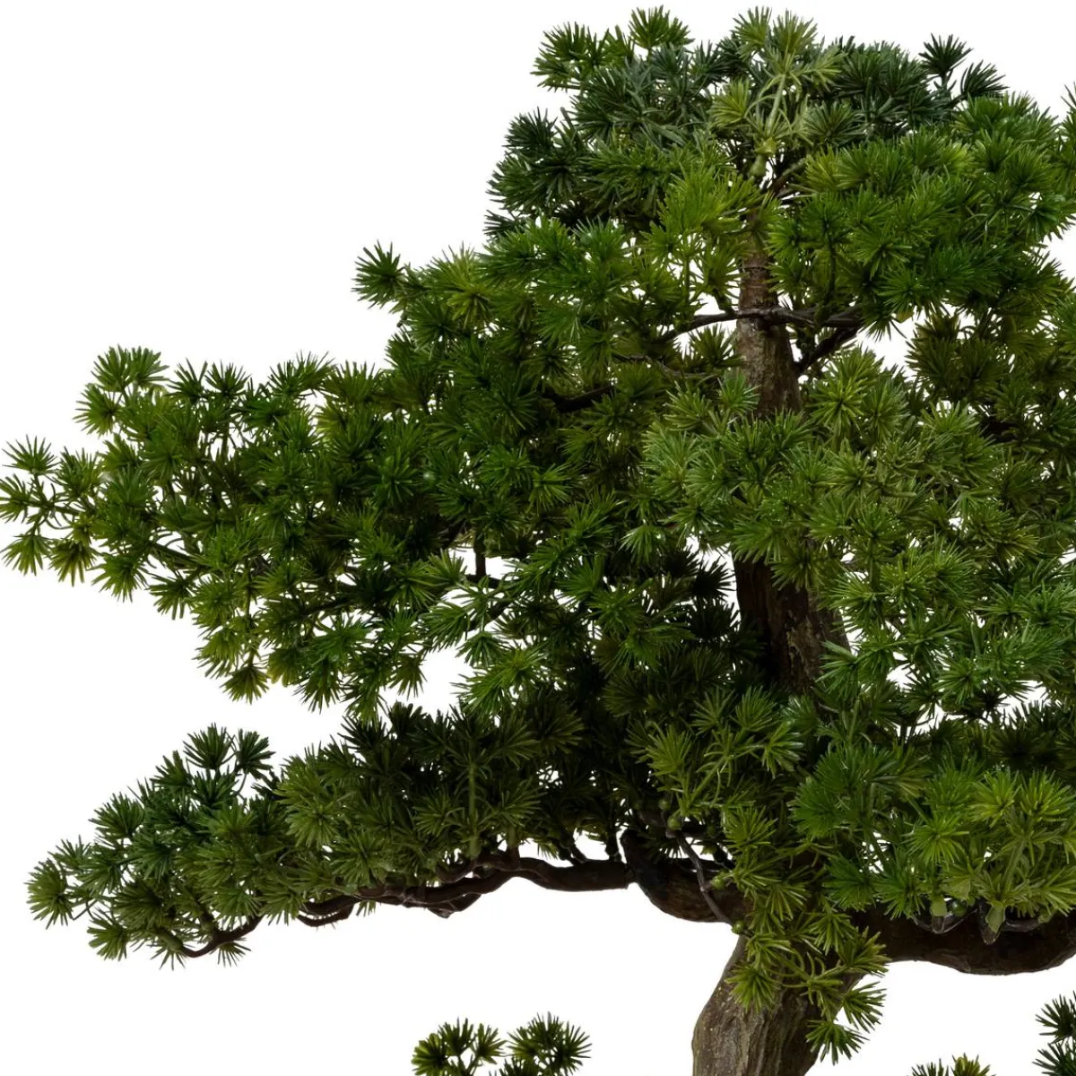 Atmosphera Plantes Artificielles*Bonsaï artificiel en pot "Polin" Vert