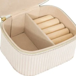 Atmosphera Boîtes À Bijoux, Porte-Bijoux*Boîte à bijoux "Enya" Blanc
